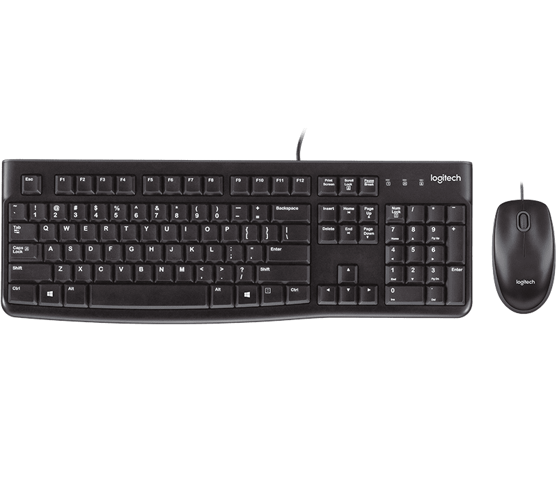 Klavyemouse Set Logitech Mk120 Q Siyah 920-002560 Tr Layout Kktc