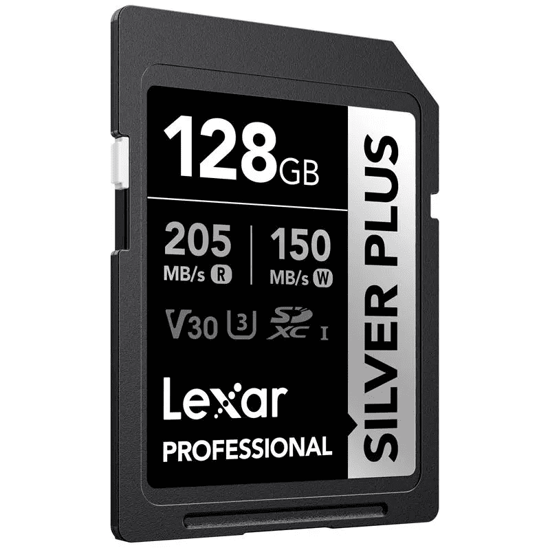 Lexar 128Gb Professional Silver Plus Sdxc Uhs-I 205Mb/S-100Mb/S Kktc