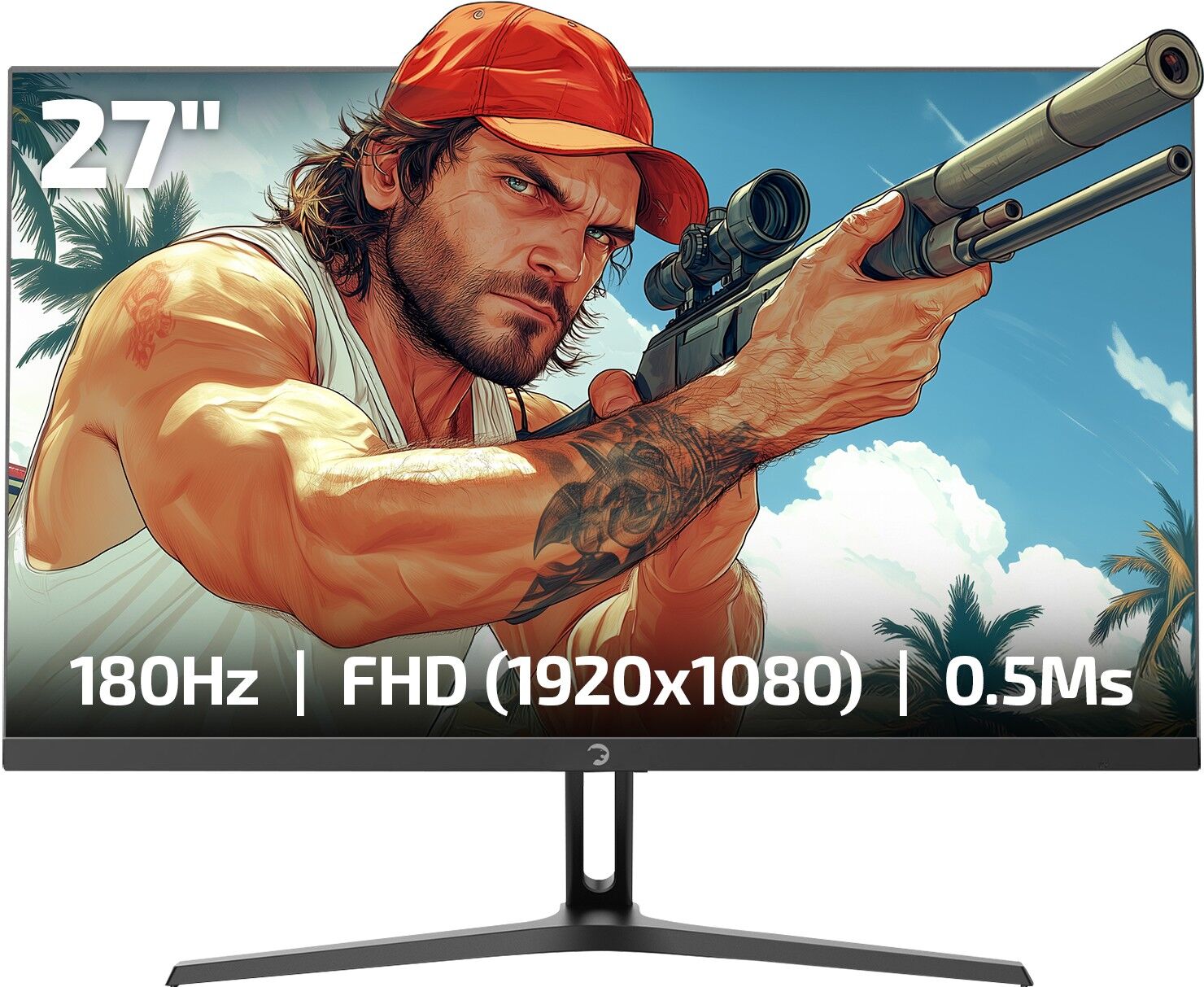 Monitor Gamepower 27&Amp;Quot; Bull T20 Flat Ips 0.5Ms 180Hz Fhd Kktc