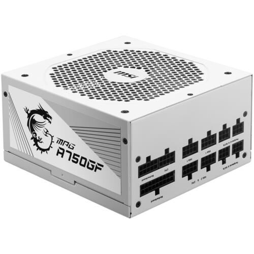 Power Supply Msi Mpg A750Gf White 750W 80+ Gold Kktc
