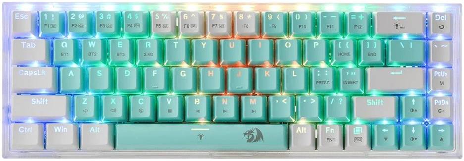 Redragon Castor Pro K631Rgb-Pro-Gw Wireless Us Layout Kktc