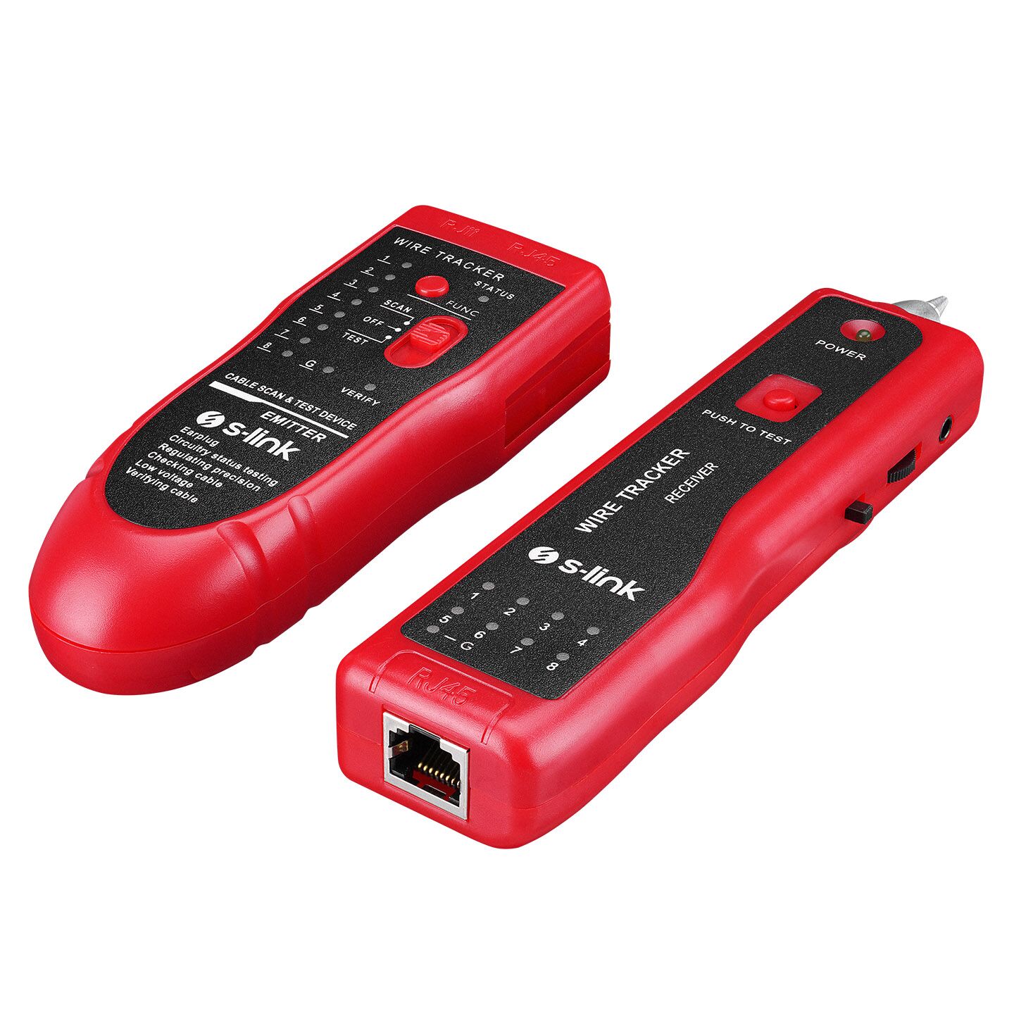 S-Link Sl-Kb10 Lüks Çantalı Kablo Bulucu Ve Tester Kktc