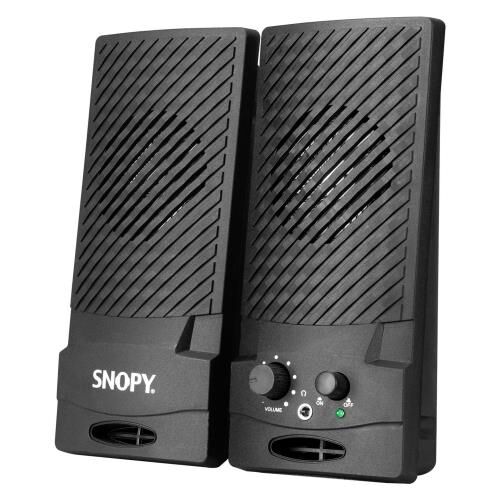 Speaker Snopy Sn-510 2.0 Si̇yah Usb Kktc