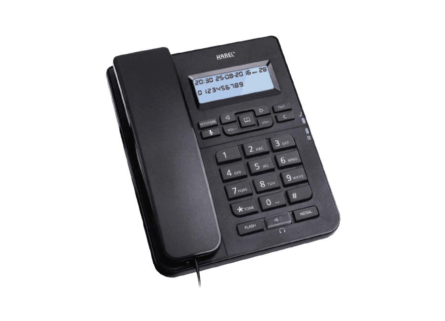 Telefon Karel Tm145 Si̇yah Kktc