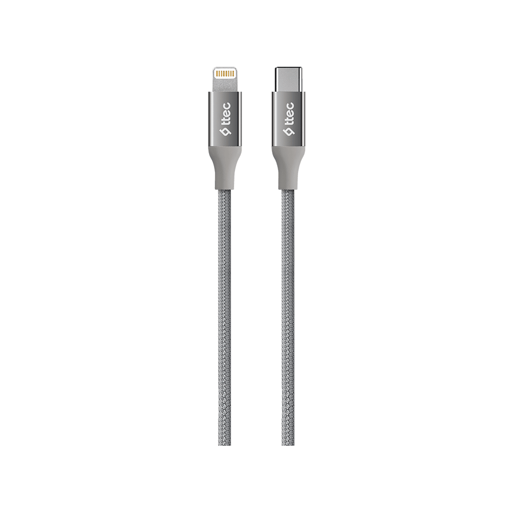 Ttec 2Dk41G Alumicable Type-C - Lightning Hızlı Şarj Kablosu 150Cm Kktc