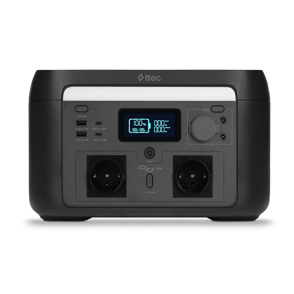 Ttec 2Ps002S Powermax Pro 600W Power Station Kktc