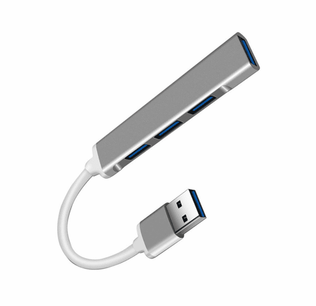 Usb Çoklayici Ultra Slim Usb 3.0 Hub Coklayici Metal 4 Port Kktc