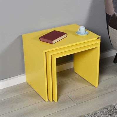Adore Triple Zi̇gon Sehpa Sar 55X47-Adore Kktc