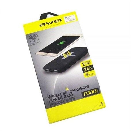 Awei P98K Kablosuz 7000Mah Şarj Ci̇hazi+Powerbank-Awei Kktc