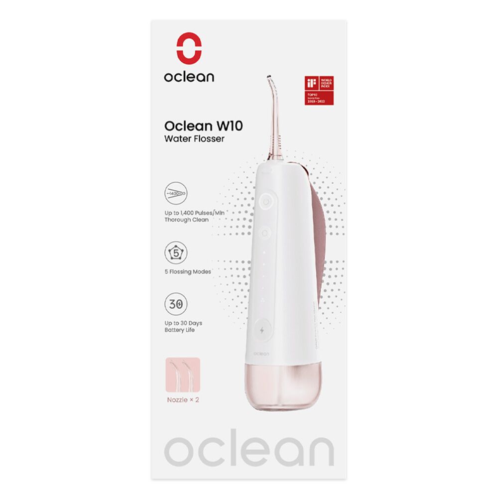 Ağız İrrikatörü Oclean W10 Pembe