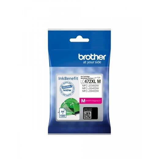 Brother Lc472Xl Kirmizi Mürekkep Kartuşu - Ori̇ji̇nal Brother Kartuş-Brother Kktc