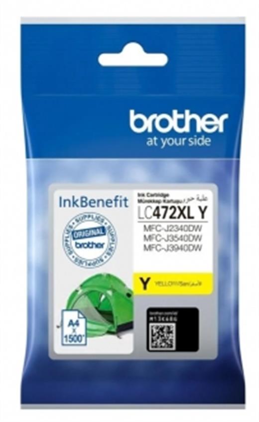 Brother Lc472Xl Sari̇ Kartuş - Yeni̇-Brother Kktc