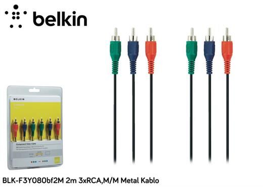 Belkin Blk-F3Y080Bf2M 2M 3Xrca