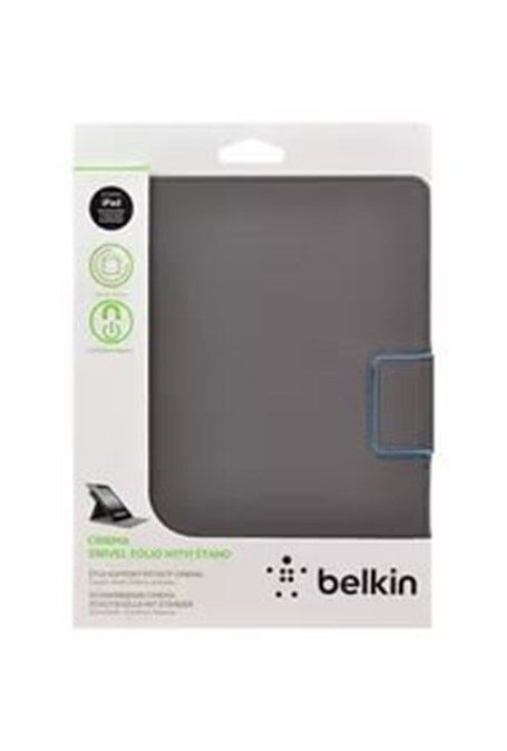 Belkin Blk- F8N754Cwc02 Poliüretan Süet Autowake Tablet Kılıfı-Belkin Kktc