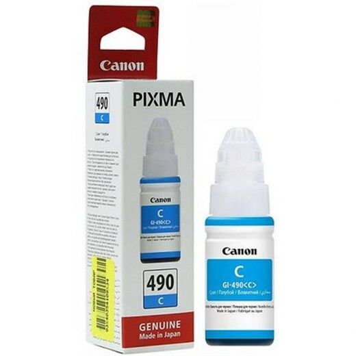 Canon Gi-490C Mavi Yazıcı Mürekkebi-Canon Kktc