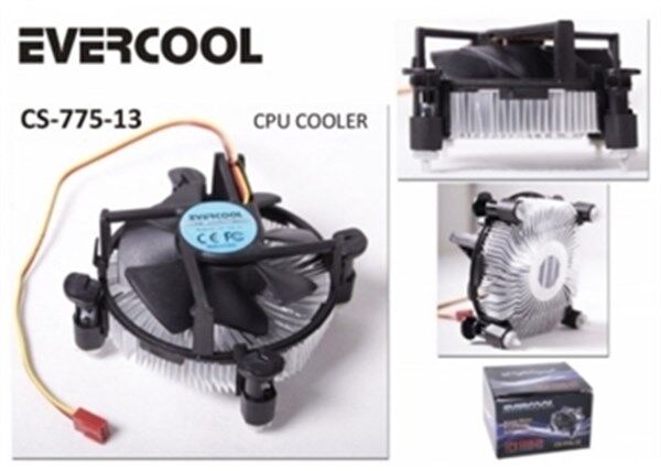 Evercool Cs-775-13 Cpu Fan - Pc Fanları-Evercool Kktc