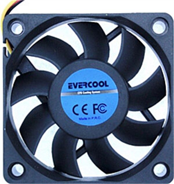 Evercool Jt825P 80*80*25Mm Kutulu Powerdan Besleme - Pc Fanları - E...-Evercool Kktc