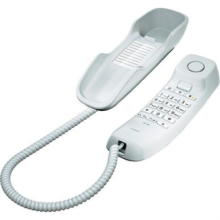 Gi̇gaset Da210 Beyaz Kablolu Duvar Ti̇pi̇ Telefon-Gi̇gaset Kktc