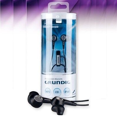 Grundig Gr-76590 Siyah Kablolu Kulak İçi Kulaklık-Grundig Kktc