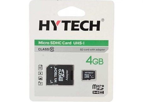 Hytech Hy-Xhk4 4Gb Micro Sd Kart Bellek Adaptörlü - 4Gb Hafıza Kartı-Hytech Kktc