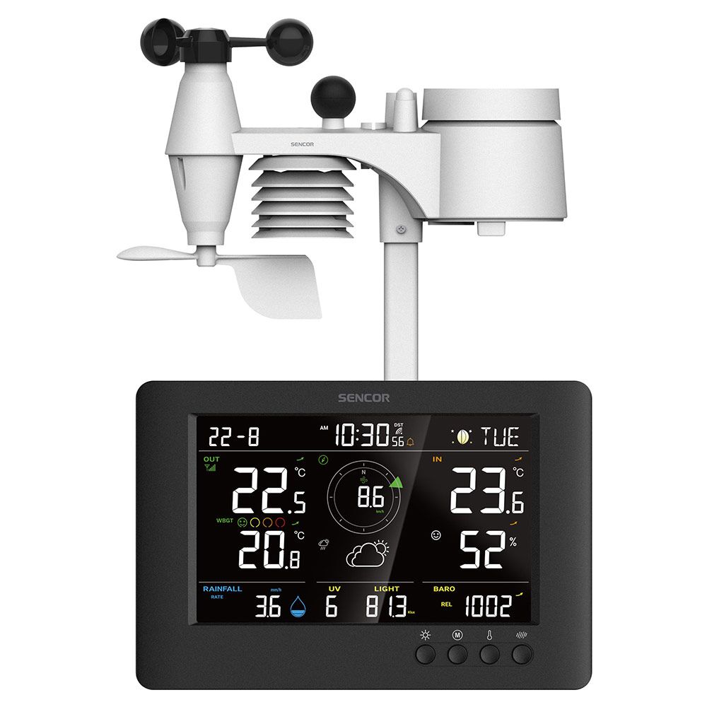 Hava İstasyonu Sencor Profesyonel Wbgt 8-In-1 Sws 9500