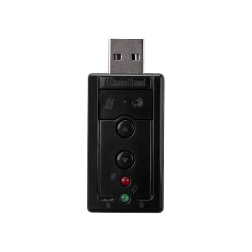 Hytech Hy-U717 Usb 2.0 Ses Kartı 7.1 Ch - Hytech Ses Kartı-Hytech Kktc