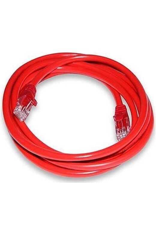 Inca Cat6 26 Awg 1 Metre Kirmizi Network Kablosu-Inca Kktc
