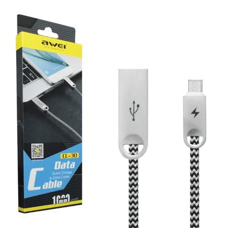 Itech Awei Cl-30 Şarj&Amp;Amp; Veri̇ Kablosu-Itech Kktc