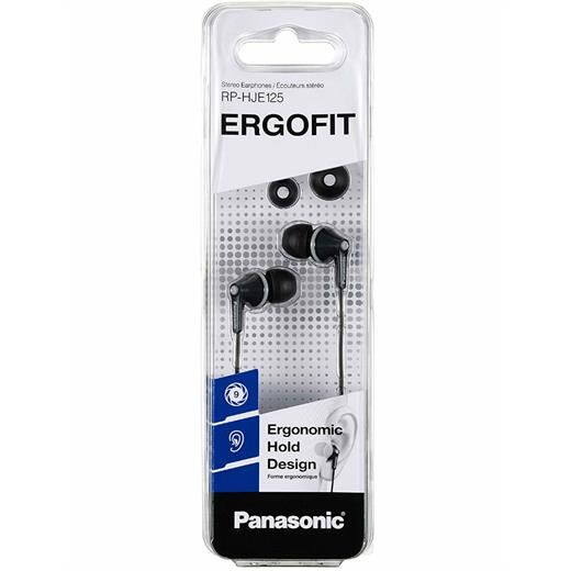 Panasonic Pa-Rp-Hje125 Kablolu Kulaklik - Si̇yah-Panasonic Kktc