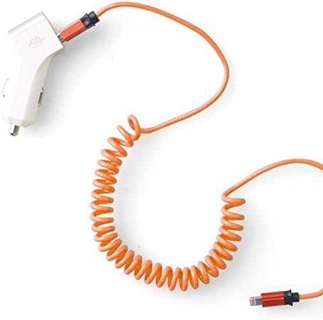 Petrix Pt M8000A 2.1 Araç Şarj + Iphone Spiral Kablo - Araç İçi Şar...-Petrix Kktc