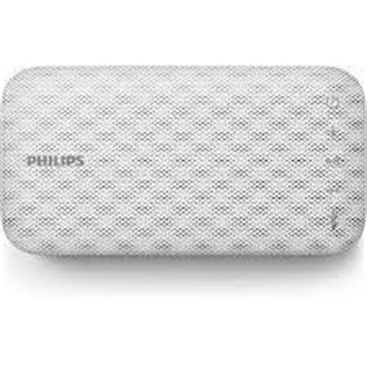Philips Bt3900W Kablosuz Bluetooth Hoparlör Beyaz-Philips Kktc