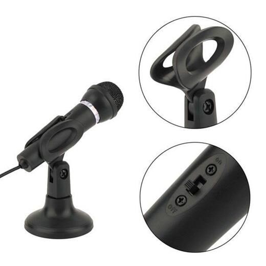 Powermaster Yw-30 3.5Mm Jackli Masaüstü Bi̇lgi̇sayar Kürsü Mi̇krofonu ...-Powermaster Kktc