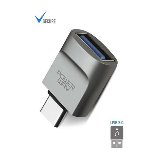 Powerway Type-C To Usb Otg Çevi̇ri̇ci̇ - Çoğaltici - Powerway-Powerway Kktc