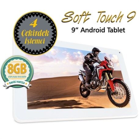 Quadro Softtouch 9 A33 1.33Ghz 1G 8Gb Wi-Fi Tablet 9''-Quadro Kktc