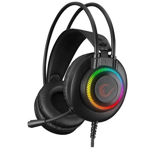 Rampage Rm-K27 X-Jammer Rainbow Ledli Oyuncu Kulaklık-Rampage Kktc