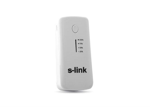 S-Link Ip-710 Beyaz/Gümüş 5200Mah Powerbank - Powerbank-S-Link Kktc
