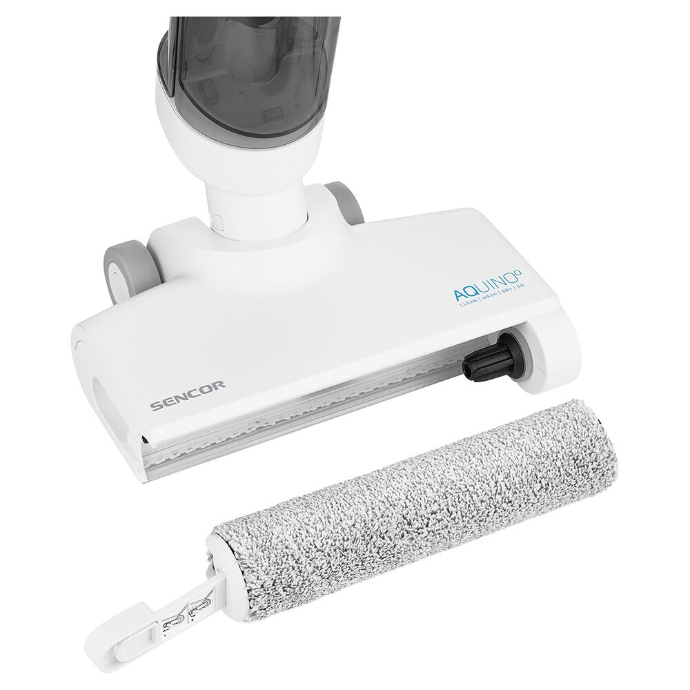 Şarj Edilebilir Sopa Elektrikli Süpürge/Mop Temizleyici Sencor Aquino Svw 5010Wh Beyaz