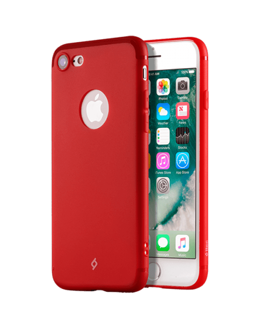 Ttec Airflex L Koruma Kılıfı Iph. 7 Kırmızı - Cep Telefonu Kılıfı-Ttec Kktc