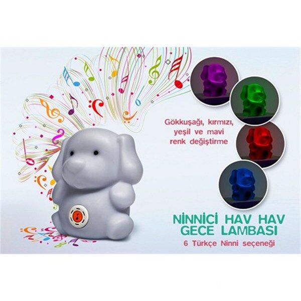 Weewell Wll100 Ninnici Hav Hav Gece Lambası -6 T Fener-Weewell Kktc