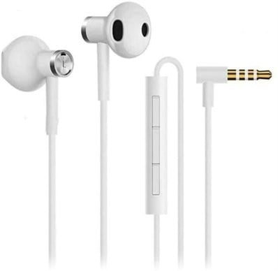 Xiaomi Mi Çi̇ft Sürücü Kulak İçi̇ Kulaklik Beyaz-Xiaomi Kktc