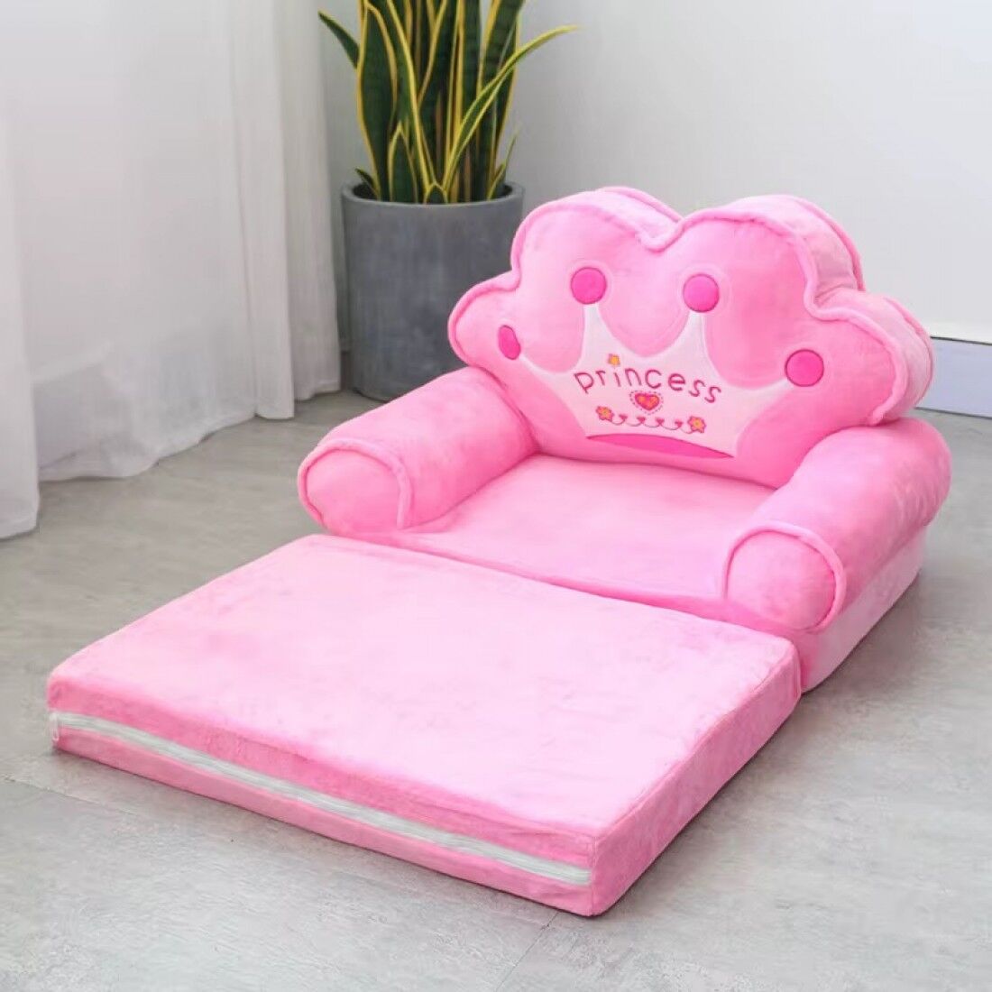 Yumuşacık Peluş Çocuk Koltuğu - Görsel 1