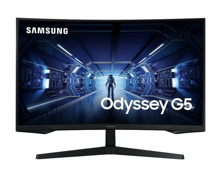 Samsung Odyssey G5 Curved Gaming Monitor - Görsel 1