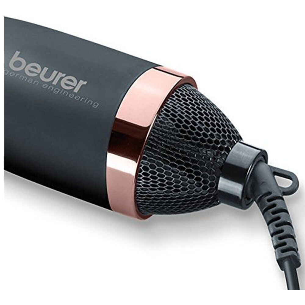 Saç Maşası Ve Düzleştirici (Fırça) Beurer Ht 80 Siyah / Altın