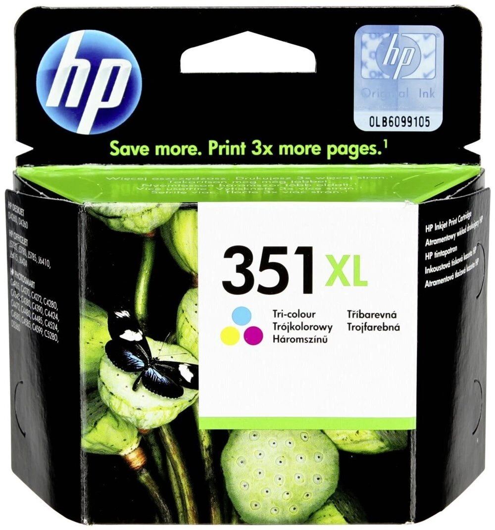 Kartus Hp 351 Xl Renkli Kktc