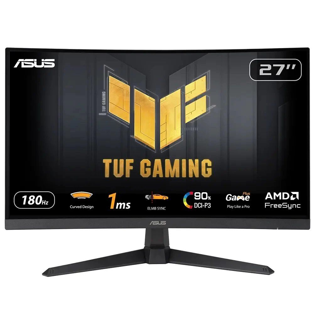 Monıtor Asus 27&Amp;Quot; Vg27Vq3B Curved 1Ms 180Hz Va Fhd Kktc