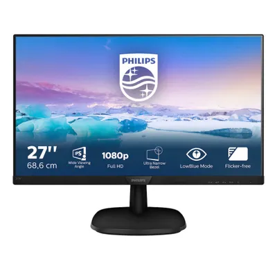 230621134155300301900044J Philips 273V7Qjab 68.6 Cm (27&Amp;Quot;) Full Hd Monitor - Görsel 1