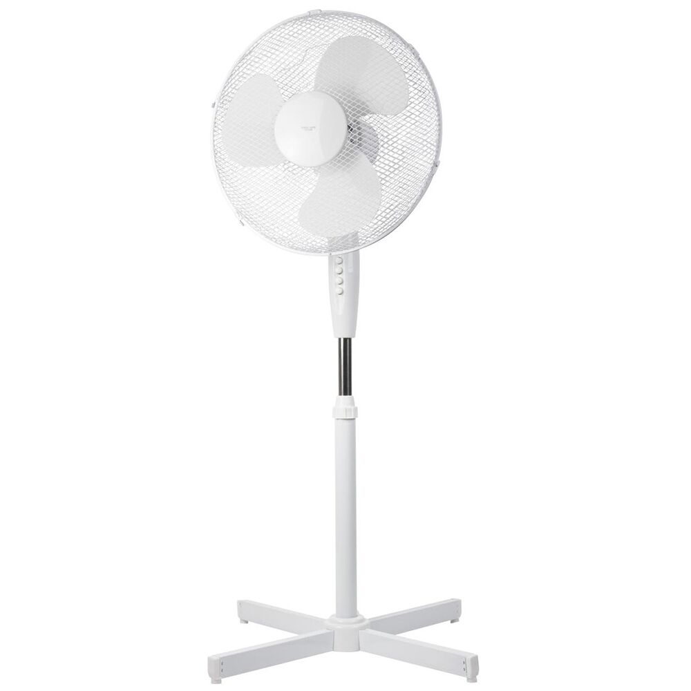 Zemin Fanı 16'' Nordic Home Ft-530 Beyaz