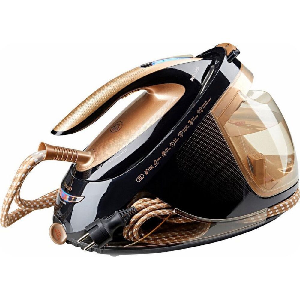 Demir Buhar Jeneratörü Philips Perfectcare Elite Plus Gc9682/80 Siyah / Altın