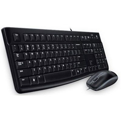 Logitech Mk120 Kablolu Klavye Mouse Set 920-002560 - Logitech-Logitech Kktc