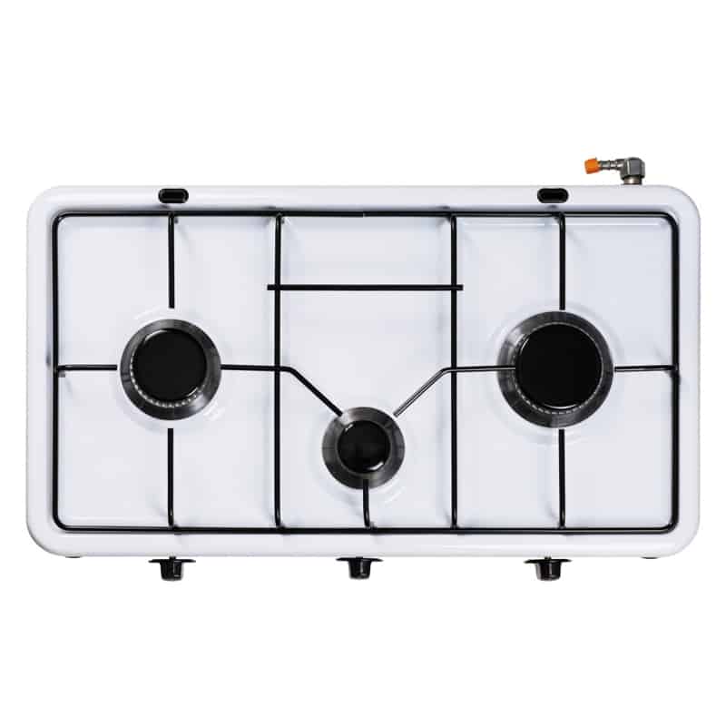 Ertone 3Lü Gazlı Ocak Ert-Mn 208 - Görsel 1